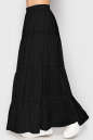 Летнее юбка расклешенная черного цвета 758 No1|интернет-магазин vvlen.com