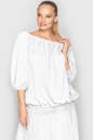 Блуза  белого цвета 761|интернет-магазин vvlen.com