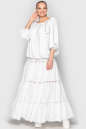 Блуза  белого цвета 761 No1|интернет-магазин vvlen.com