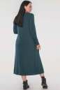 Платье трапеция зеленого цвета 2779.65  No3|интернет-магазин vvlen.com