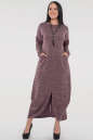 Повседневное платье трапеция фрезового цвета 2848.96 No0|интернет-магазин vvlen.com