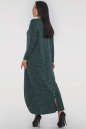 Повседневное платье трапеция зеленого цвета 2848.96 No3|интернет-магазин vvlen.com