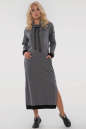 Спортивное платье  серого цвета 2815.79 No4|интернет-магазин vvlen.com