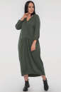 Платье  мешок хаки цвета 2806.79  No2|интернет-магазин vvlen.com