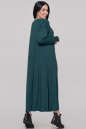 Платье оверсайз зеленого цвета 2496.17 No3|интернет-магазин vvlen.com