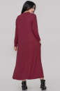 Платье оверсайз бордового цвета 2822.17 No3|интернет-магазин vvlen.com