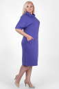 Платье футляр сиреневого с черным цвета 2364 .41  No2|интернет-магазин vvlen.com