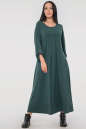 Платье оверсайз зеленого цвета 2796.17 No1|интернет-магазин vvlen.com