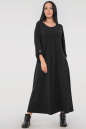 Платье оверсайз темно-серого цвета 2796.17 No1|интернет-магазин vvlen.com