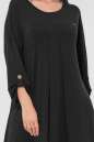 Платье оверсайз темно-серого цвета 2796.17 No2|интернет-магазин vvlen.com
