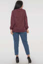 Блуза  бордового цвета 2846.96 No3|интернет-магазин vvlen.com