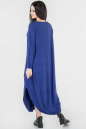 Платье оверсайз василькового цвета 2424-2.17 No2|интернет-магазин vvlen.com