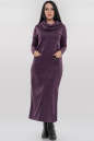 Повседневное платье  мешок фиолетового цвета 2861.106 No1|интернет-магазин vvlen.com