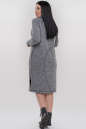 Платье  мешок серого цвета 2862.106  No4|интернет-магазин vvlen.com