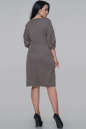 Платье футляр серо-оливковый цвета 2927.134  No3|интернет-магазин vvlen.com