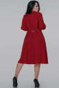 Платье рубашка красного цвета 2936.131  No2|интернет-магазин vvlen.com