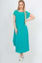 Летнее платье оверсайз морской волны цвета 2481-2.17|интернет-магазин vvlen.com