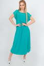 Летнее платье оверсайз морской волны цвета 2481-2.17 No1|интернет-магазин vvlen.com