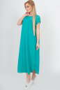 Летнее платье оверсайз морской волны цвета 2481-2.17 No2|интернет-магазин vvlen.com