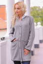 Кардиган стильный серого цвета 2398-1.28|интернет-магазин vvlen.com