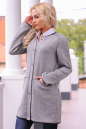 Кардиган стильный серого цвета 2398-1.28 No1|интернет-магазин vvlen.com