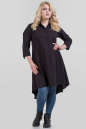 Блуза черного цвета 1-2800 No0|интернет-магазин vvlen.com
