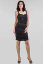 Коктейльное платье футляр черного цвета 1-2803 No0|интернет-магазин vvlen.com