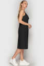 Летнее платье футляр черного цвета 762 No1|интернет-магазин vvlen.com