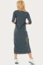 Спортивное платье  серого цвета 211br No3|интернет-магазин vvlen.com