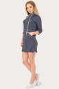 Спортивное платье  синего цвета 150br No2|интернет-магазин vvlen.com