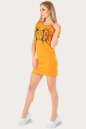 Спортивное платье  желтого цвета 228br No2|интернет-магазин vvlen.com