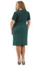 Платье футляр темно-зеленого цвета 2162.53  No2|интернет-магазин vvlen.com
