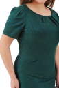 Платье футляр темно-зеленого цвета 2162.53  No3|интернет-магазин vvlen.com