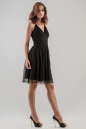 Коктейльное платье с пышной юбкой черного цвета 804.10 No1|интернет-магазин vvlen.com