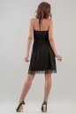 Коктейльное платье с пышной юбкой черного цвета 804.10 No2|интернет-магазин vvlen.com