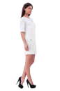Повседневное платье футляр бирюзового цвета 2232.75-4 No1|интернет-магазин vvlen.com