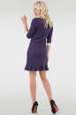 Офисное платье футляр фиолетового цвета 2074.57 No2|интернет-магазин vvlen.com