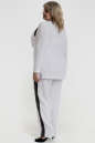 Женский костюм большего размера белого цвета 069д-1 No1|интернет-магазин vvlen.com
