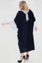Платье голубого цвета 1057а-1  No3|интернет-магазин vvlen.com