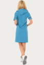 Спортивное платье  голубого цвета 223br No4|интернет-магазин vvlen.com