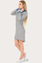 Спортивное платье  серого цвета 157br No2|интернет-магазин vvlen.com