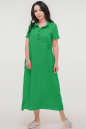 Летнее платье рубашка зеленого цвета 2797.84 No4|интернет-магазин vvlen.com