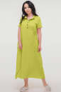 Летнее платье рубашка салатового цвета 2797.84 No3|интернет-магазин vvlen.com