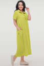 Летнее платье рубашка салатового цвета 2797.84 No5|интернет-магазин vvlen.com