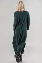 Платье оверсайз темно-зеленого цвета 2424-1.92 No2|интернет-магазин vvlen.com