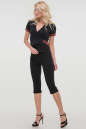 Блуза черного цвета 014.2 No1|интернет-магазин vvlen.com