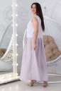 Летнее платье с пышной юбкой белого цвета 710 No1|интернет-магазин vvlen.com