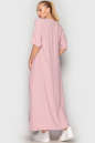 Платье оверсайз розового цвета 2858-2.116 No2|интернет-магазин vvlen.com