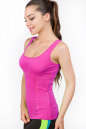 Майка для фитнеса розового цвета 2360.67 No1|интернет-магазин vvlen.com