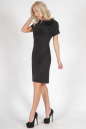 Повседневное платье футляр черного цвета 1170.41 No3|интернет-магазин vvlen.com